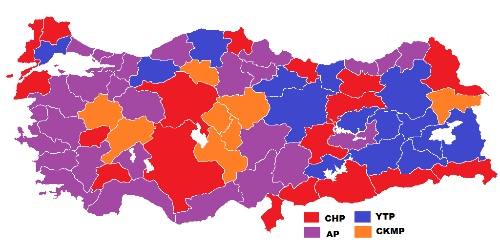 15 Ekim 1961 * 27 Mayıs’tan sonraki ilk&nbsp;Seçim