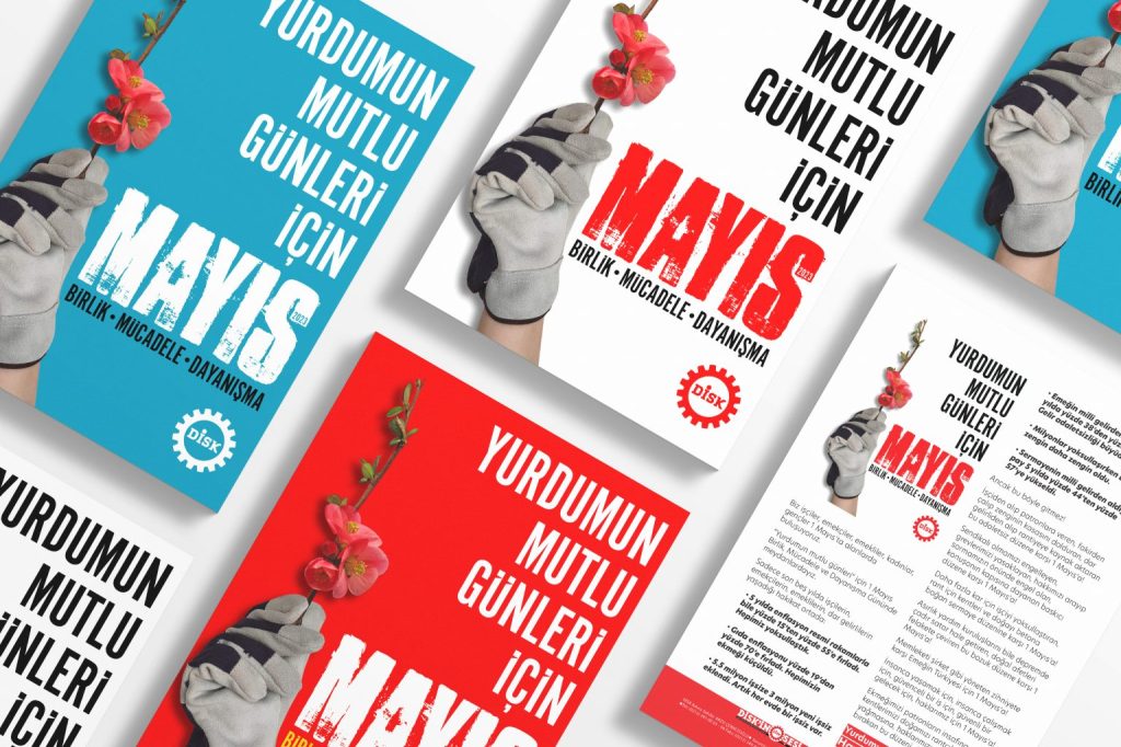 DİSK | 1 Mayıs 2023 Bildirisi ve&nbsp;Afişleri